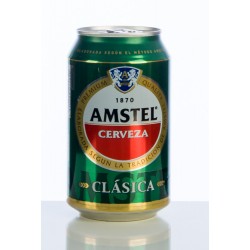 Cerveza Amstel lata